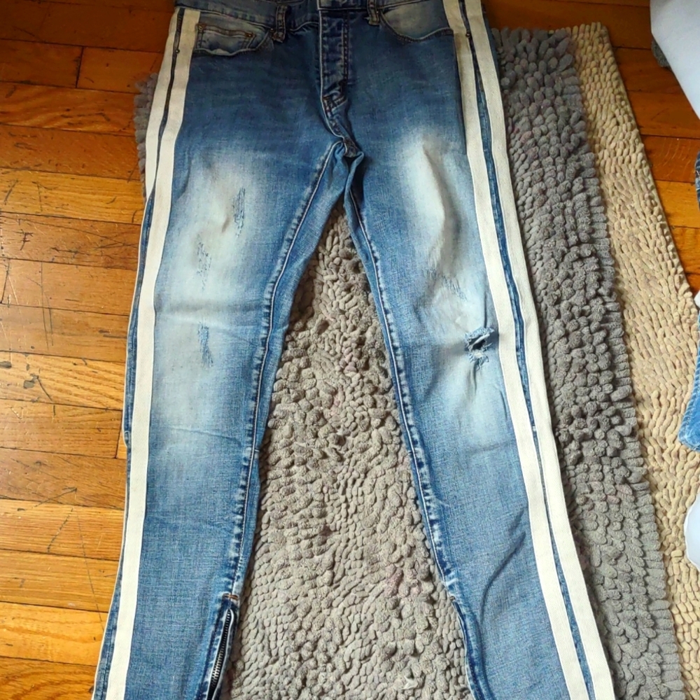 Men's mnml slim fit jeans